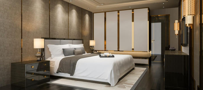 Modern Bedroom at Shriram 107 Southeast